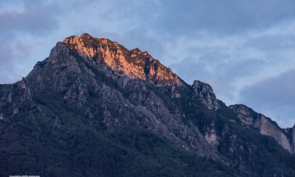Alba estiva sul Monte Zugna.